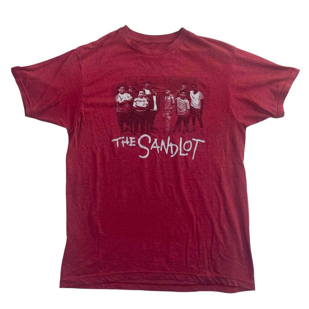 The Sandlot Movie Graphic T-Shirt Red Adult XL